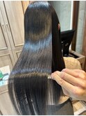 髪質改善ダークグレージュ