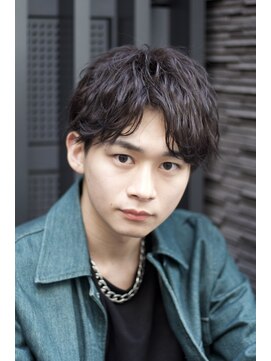 ヴェイン 渋谷(vain) ツイスパ髪型ショート束感メンズ渋谷