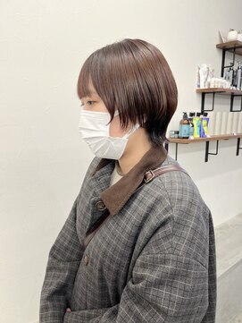 ソソ(soso) 【soso 伊勢田】着物ヘア/ダークアッシュ/似合わせカット