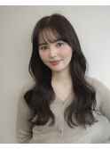 韓国風パーマ/コテ巻き風パーマ/韓国ヘア/レイヤーカット/パーマ