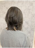 前下がりレイヤースタイル