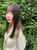 [ストレートver]髪質改善ストレート/ストレートロング/透明感