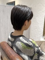 カモン(CAMON)&nbsp;センター分けハンサムショート/ハンサムショート/女性ショート