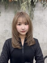 シンヘアー(SHIN HAIR)&nbsp;【村多　司】似合わせレイヤー×ミルクティーブラウン