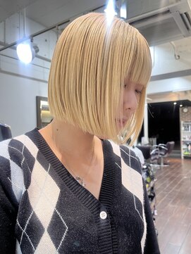 フォト イケブクロ(foto IKEBUKURO) ハイトーン×タッセルボブ〈honoka〉