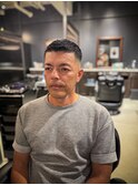 MEN’S HAIR/波巻きツイストスパイラル/リバースセンターパート