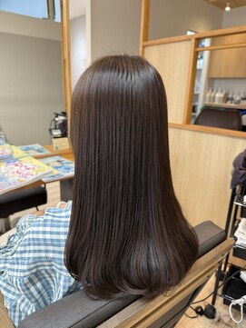 フレイムス ヘアアンドリラックス 吉川店(Frames hair&relax) 色持ち◎ブラウンカラー