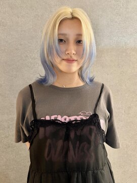 ノブレス(NOBLESSE) ルーツカラー×レイヤーカット