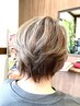 カット＋カラー＋白髪ぼかしハイライト＝19.800→14.300