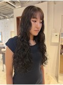 山本/ロングパーマニュアンスパーマウェーブパーマ吉祥寺パーマ
