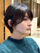 ビューイースト 亀戸 錦糸町(VIEW EAST)&nbsp;くびれ/丸みショート/ショートボブ/白髪ぼかし/前髪ありレイヤー