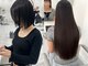 シーン(scene)の写真/うねりや広がりはもちろんパヤ毛も綺麗に◎自然な仕上がりの美髪縮毛矯正で理想のストレートを実現!!