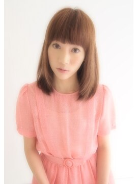 フローレント(florent) 「さらっとした素髪感が良い雰囲気!!」ナチュラルSTミディ