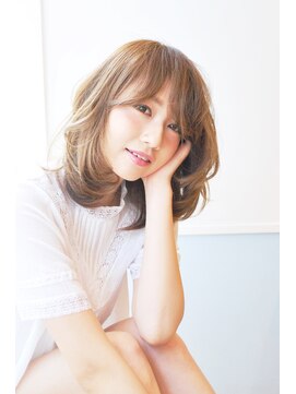 レトル(LETTRE) 【LETTRE】ヘルシーシナモンベージュ×ニュアンスカール