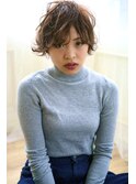 くせ毛みたいなパーマスタイル