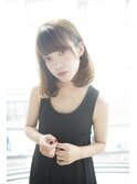 【salon de MiLK 原宿】耳かけワンカール×ミルクティアッシュ