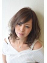 ヘアー ワンアビル(Hair One Abile)&nbsp;艶透明感☆ひし形シルエット小顔ミディボブ