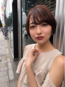 ロンド 表参道店(Lond) 【津賀雅也】大人可愛いショートボブ　美人