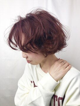 モードケイズ 阪急茨木店(MODE K's) 秋のオレンジレッドカラー