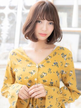 モッズヘア 上尾西口店(mod's hair) *mod's上尾*くせ毛風ニュアンスカール♪Aラインラブ大人ボブb