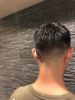 ヒロギンザ 恵比寿店(HIRO GINZA)&nbsp;ツーブロックビジネスショートレイヤーかき上げコンマヘア