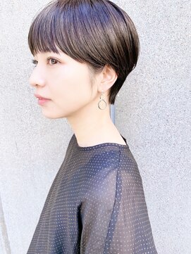 ディッセンバー 渋谷(December) 【December】黒髪 マニッシュショート アッシュブラウン♪