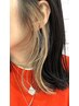 【当店おすすめ♪】イヤリング・インナーカラー¥10200