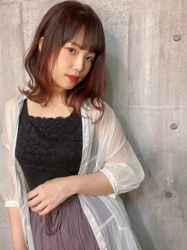 ポケット(pocket) 【pink hair**】インナーカラー