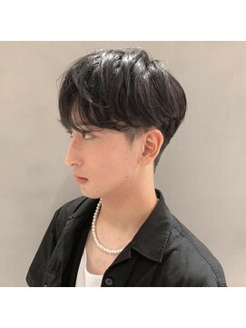 エストアール フクオカ 福岡博多店(est-r. Fukuoka) 【ナチュラルマッシュ×ニュアンスパーマ】