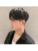 【ナチュラルマッシュ×ニュアンスパーマ】