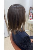 20代30代/ナチュラルハイライトテラコッタベージュ/アースカラー