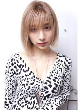アール 北千住店(ar) 前下がりボブ ぱっつんボブ/ニュアンスカラー[北千住]55