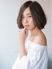 【低刺激】和漢彩染orルビオナ【白髪染】全体+カット+メルコTr　￥15480