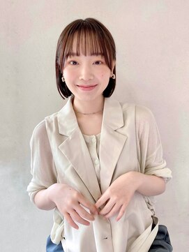 レイラバイアフロート 吉祥寺(Lila by afloat) 内巻きボブ/あごラインボブ/耳掛けボブ/ワンレンボブ/結べるボブ