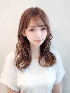 ジュネス 表参道(JYUNESU) 大人可愛いアンニュイウェーブペールベージュ透明感20代30代40代