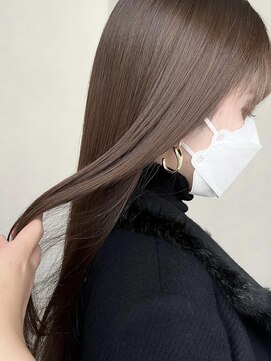 アイニティ(Inity) 髪質改善プレミアムホリスティックカラー×グレージュ【心斎橋】