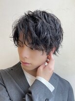 フィフス(fifth) 波巻きツイストスパイラルパーマツーブロック刈り上げ