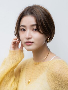 サーカス バイ ビュートリアム 青山(CIRCUS by BEAUTRIUM) ショートボブ20代30代ココアブラウン髪質改善青山表参道