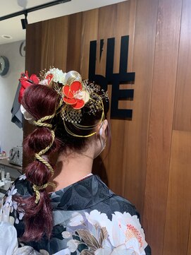 アイルビー(I'LL BE) 成人式ヘアセット＋着付