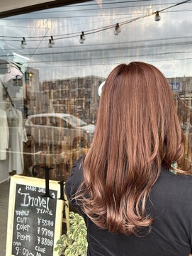 アイノベル(‘Inovel’) 【艶髪ケアブリーチ】ダブルカラー&トリートメント【鴻巣/北本】