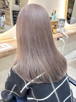 ヒビヲ(HIBIO)&nbsp;ハイトーンカラーミルクティーベージュピンクベージュ横浜西口