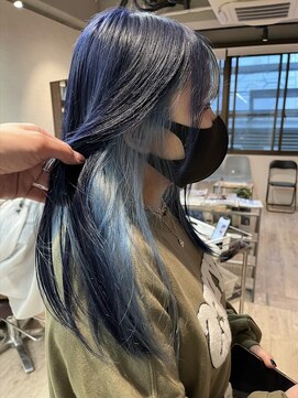 コワファーストナガサキシャンプーボーイ(COIFF1RST NAGASAKI SHAMPOO BOY) 長崎 ネイビー ペールブルー