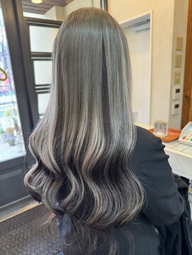 ビーヘアー(BE hair) インナーブラック×プルエクステ