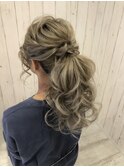 ふわふわポニーテール