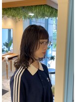 シアン 栄店(CYAN.)&nbsp;ミディアムウルフ×パーマヘア【大石】