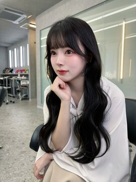 ボタン ハカタ(VOTAN hakata) 博多/福岡/韓国ヘア/前髪顔周りカット/レイヤー/暗めカラー