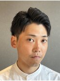 アップバング/ツーブロック/ショートスタイル/ビジネススタイル