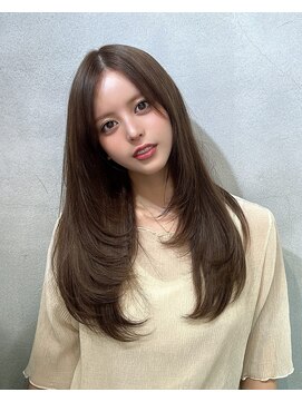 ヴァイス 渋谷店(VAICE) アッシュカラー/レイヤーカット[渋谷/ブリーチなしカラー/前髪]