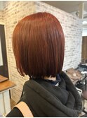 切りっぱなしボブ