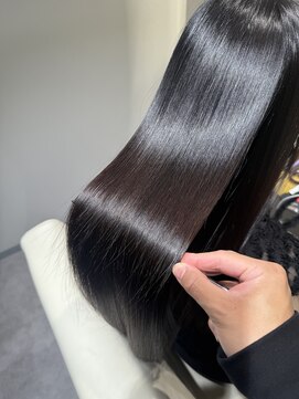 アンサー(answer) "髪質改善メテオストレートで叶える" うるツヤ髪『銀座/個室』